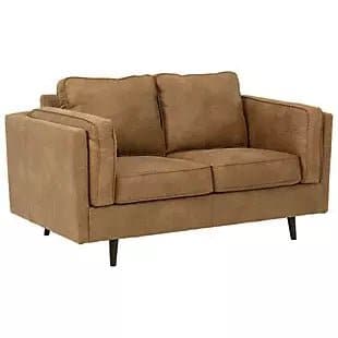 Mid-Century Loveseat in Caramel - HER Home Design Boutique